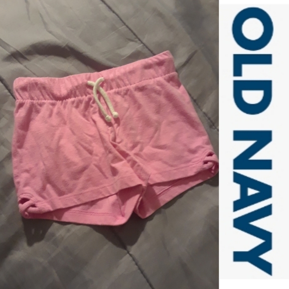 Size 8 girl pretty pink tie up shorts - Picture 8 of 8